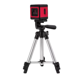Лазерный уровень MTX XQB RED Pro SET, 10 м, красный луч, батарейки, штатив 350185