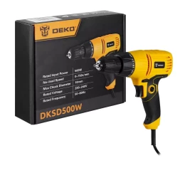 Дрель-шуруповерт сетевой DEKO DKSD500W, 063-4053
